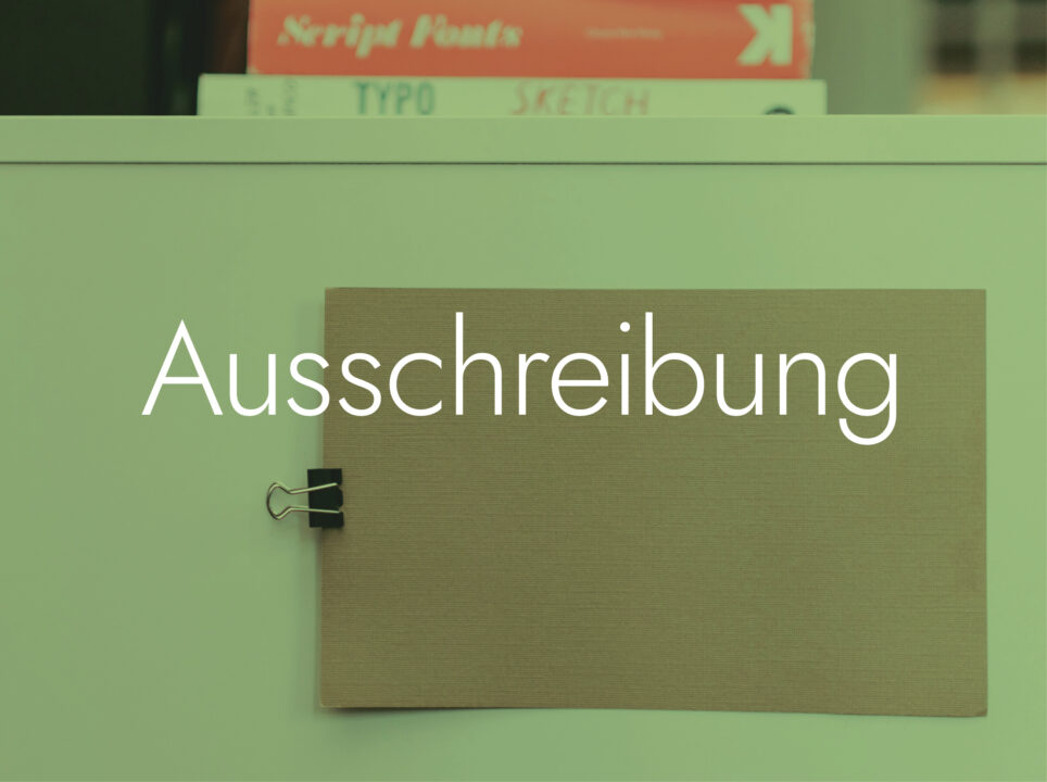 Ausschreibung